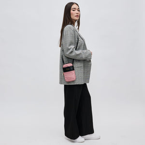 Woman wearing Pastel Pink Sol and Selene By My Side Crossbody 841764106320 View 3 | Pastel Pink