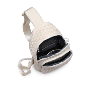 Sol and Selene Beyond The Horizon - Woven Neoprene Sling Backpack 841764109277 View 8 | Cream