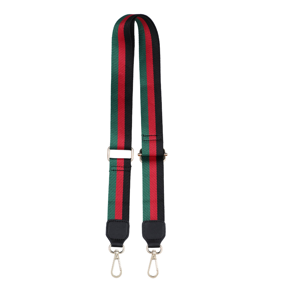 Product Image of Sol and Selene Adjustable Shoulder Crossbody Strap Shoulder Strap 841764106214 View 6 | Black Red Green