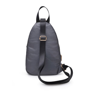 Product Image of Sol and Selene On The Go Sling Backpack 841764103817 View 3 | Grey