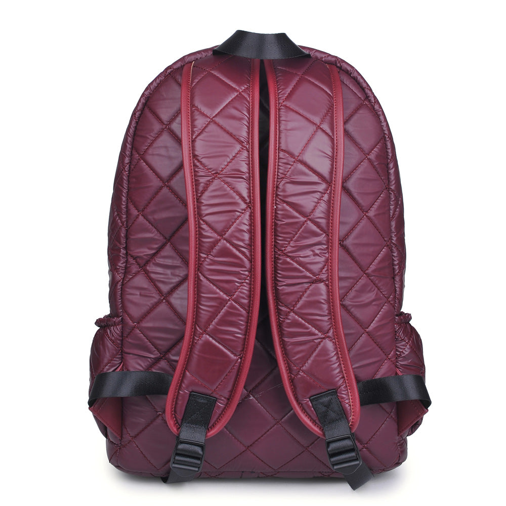 Product Image of Sol and Selene Wanderlust Backpack 841764101561 View 3 | Burgundy