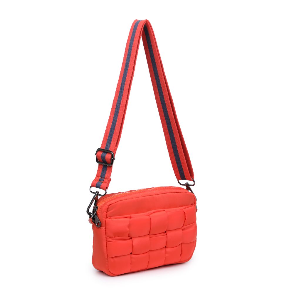 Product Image of Sol and Selene Inspiration - Woven Nylon Crossbody 841764107907 View 6 | Tangerine