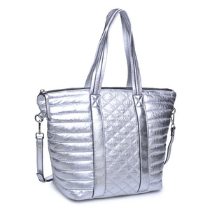 Product Image of Sol and Selene Metropolitan Tote 841764102506 View 2 | Silver