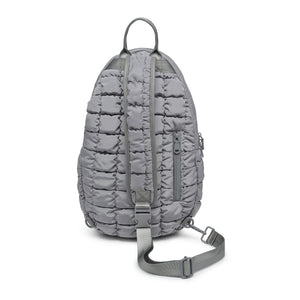 Product Image of Sol and Selene Match Point - Pickleball & Paddle Tennis Sling Backpack 841764111171 View 7 | Grey