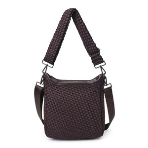 Product Image of Sol and Selene Kismet - Woven Neoprene Crossbody 841764110167 View 7 | Chocolate