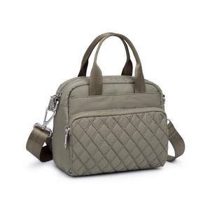 Product Image of Sol and Selene Rejoice - Quilted Crossbody 841764106474 View 6 | Sage