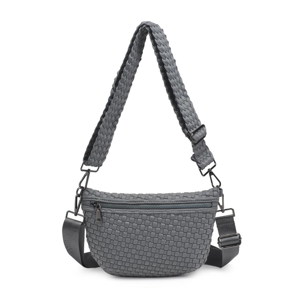 Product Image of Sol and Selene Ethereal - Woven Neoprene Crossbody 841764110877 View 5 | Grey