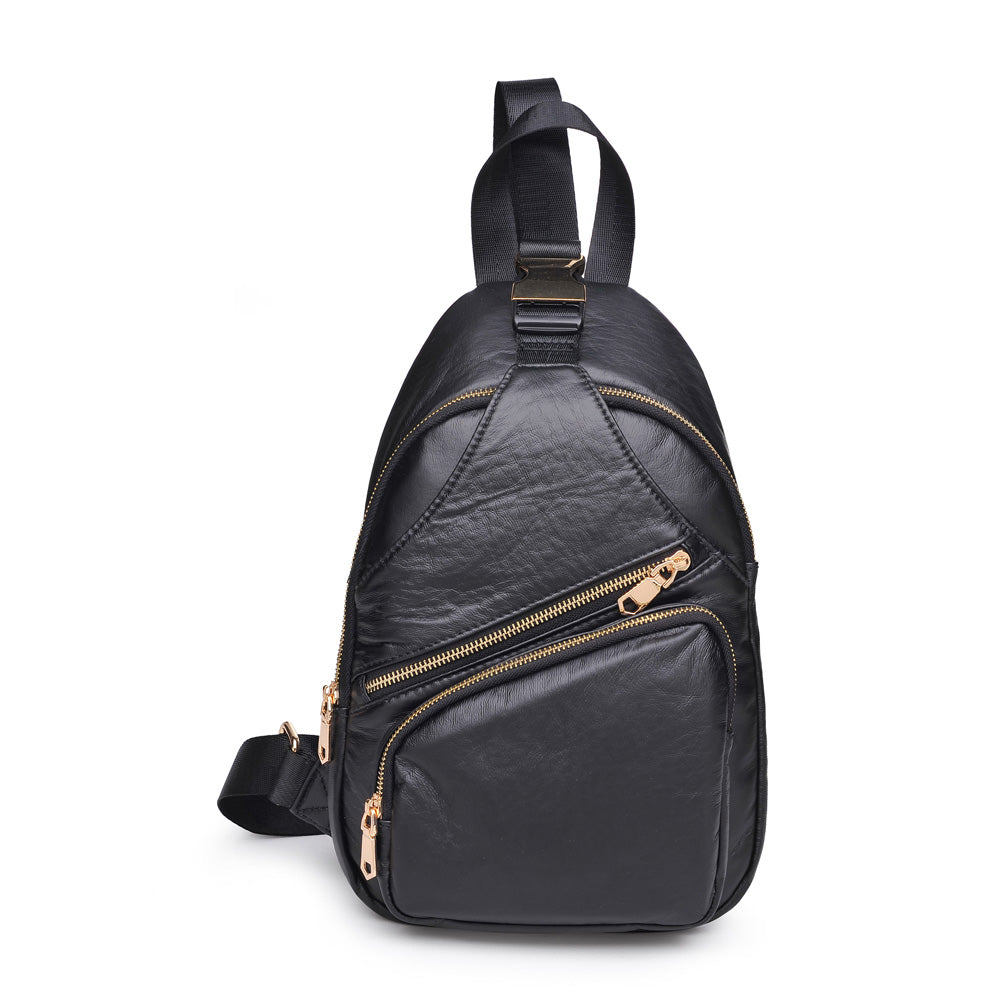 Product Image of Sol and Selene On The Go Sling Backpack 841764103800 View 1 | Black