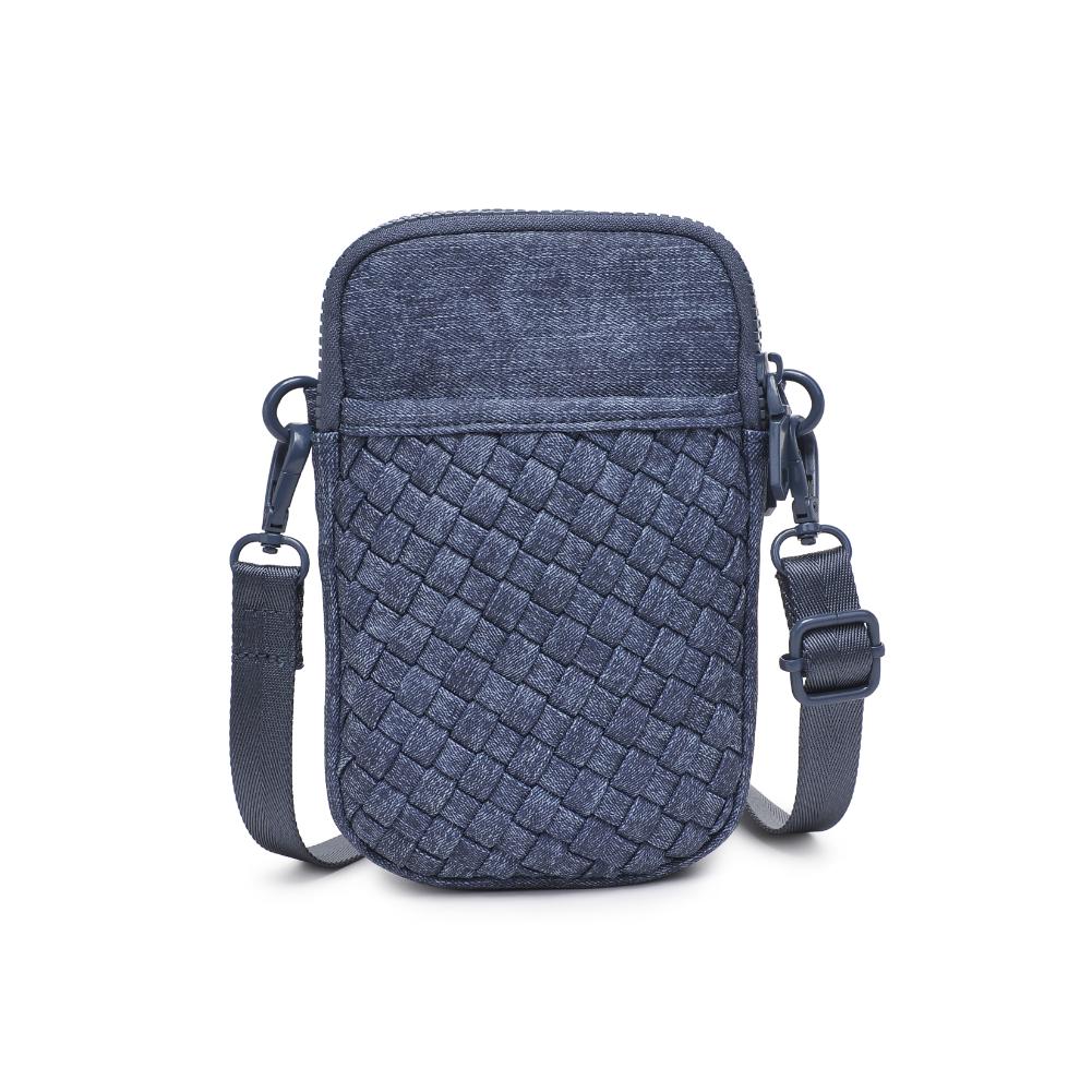 Sol and Selene Divide & Conquer - Woven Neoprene Crossbody 841764110235 View 7 | Dark Denim