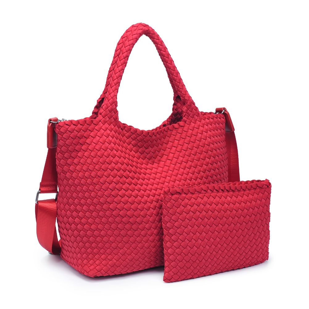 Sol and Selene Sky&#39;s The Limit - Medium Tote 841764108188 View 6 | Red