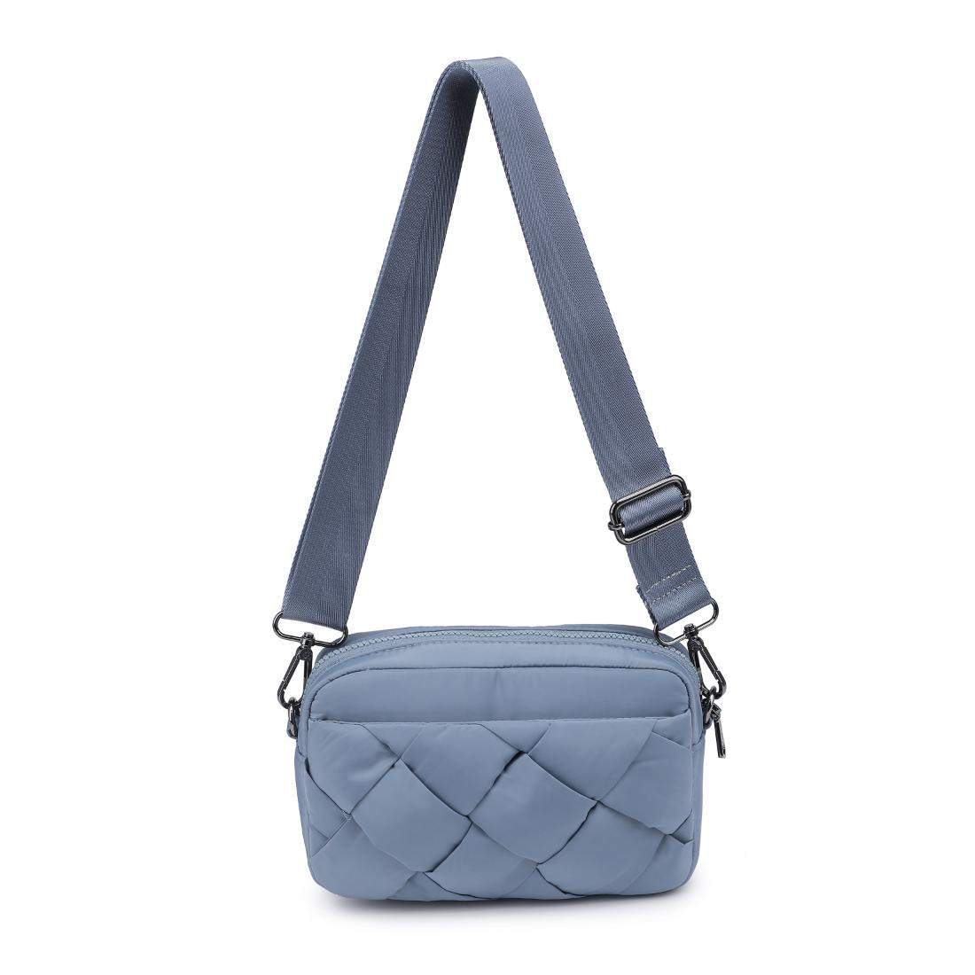 Product Image of Sol and Selene Inspiration - Braided Woven Nylon Crossbody 841764111829 View 7 | Slate Sky