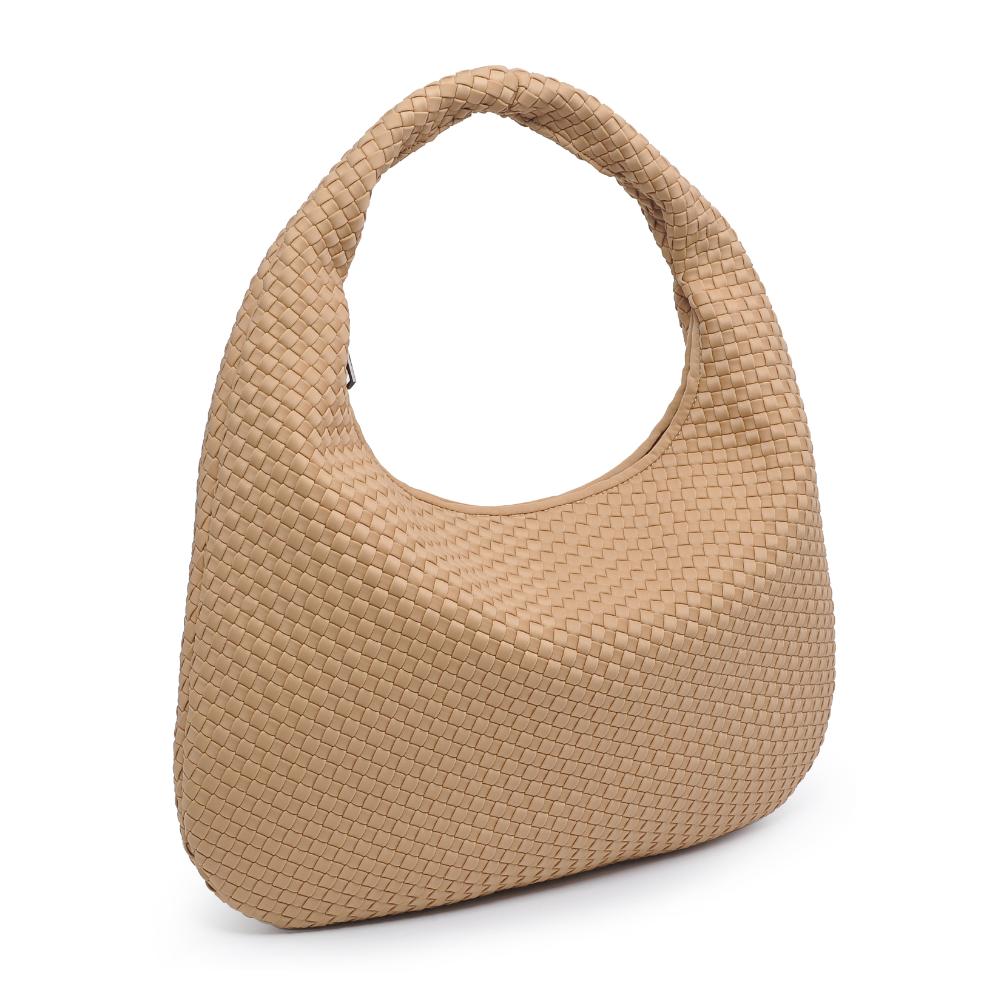 Product Image of Sol and Selene Dare to Dream - Large Woven Neoprene Hobo 841764110945 View 6 | Nude