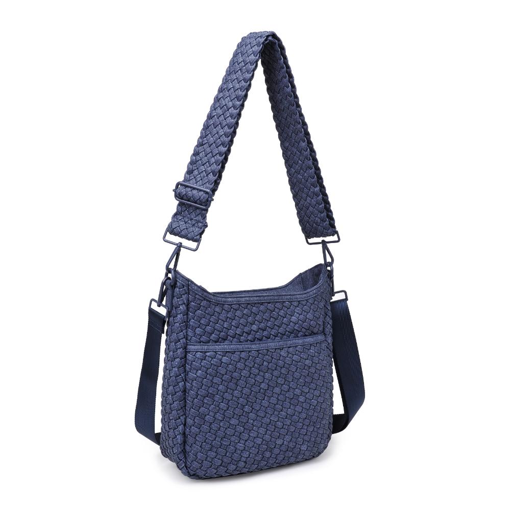 Product Image of Sol and Selene Kismet - Woven Neoprene Crossbody 841764110198 View 6 | Dark Denim