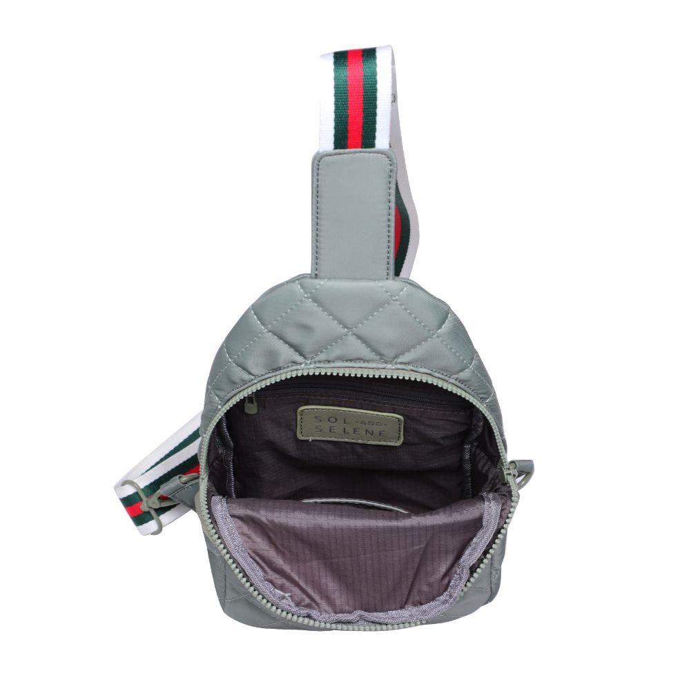 Product Image of Sol and Selene Motivator Sling Backpack 841764107532 View 8 | Sage