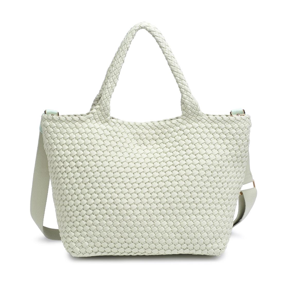 Product Image of Sol and Selene Sky&#39;s The Limit - Medium Sustainable Tote 841764111638 View 7 | Pistachio