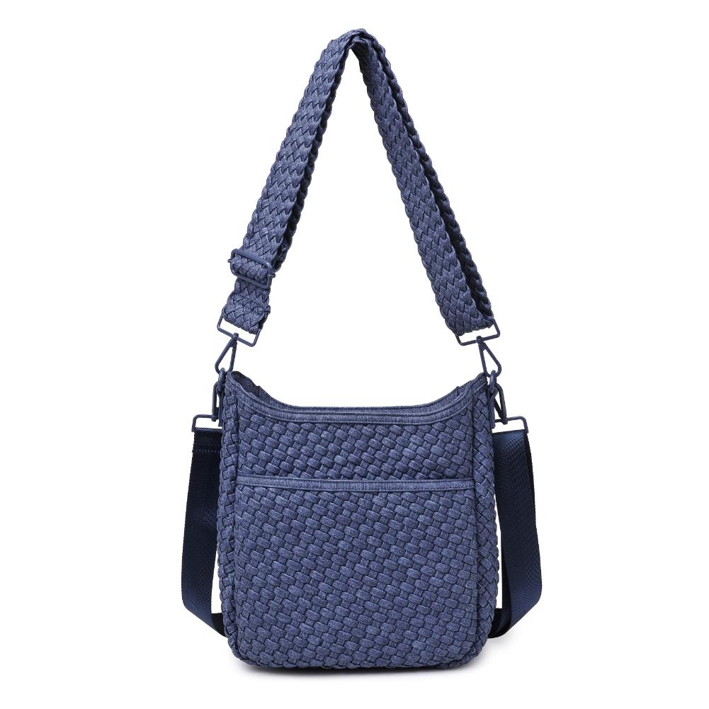 Product Image of Sol and Selene Kismet - Woven Neoprene Crossbody 841764110198 View 5 | Dark Denim