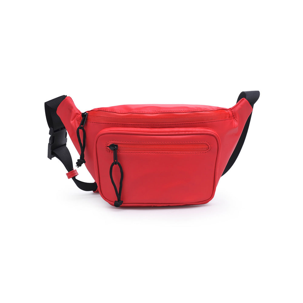 Product Image of Sol and Selene Hands Down Belt Bag 841764104234 View 5 | Bright Red