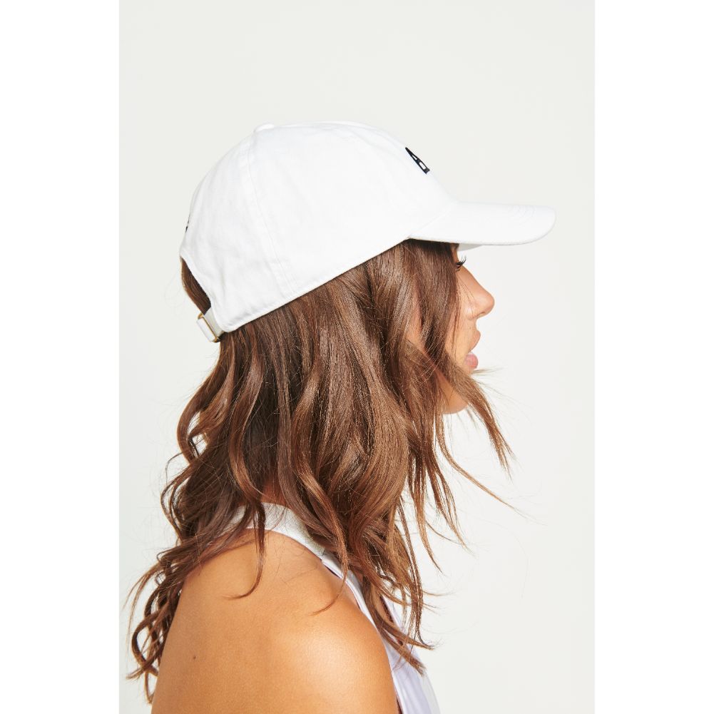 Product Image of Sol and Selene AND Logo Hat Baseball Cap 841764106542 View 6 | White