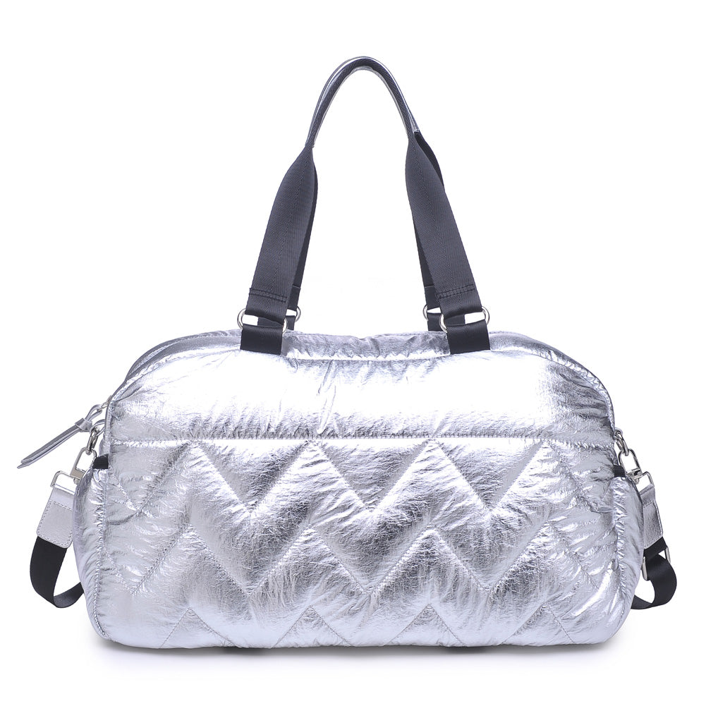 Product Image of Sol and Selene Walk This Way Duffel 841764102452 View 1 | Silver