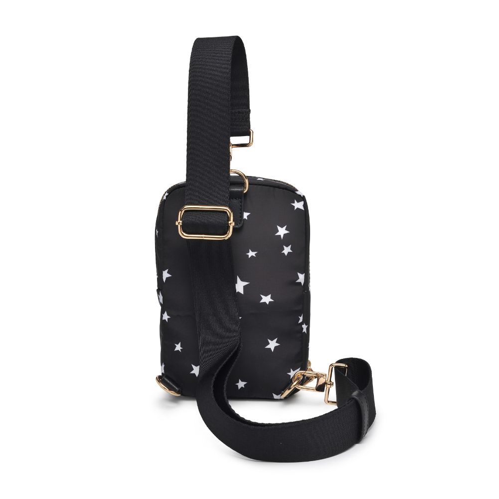 Product Image of Sol and Selene Accolade Sling Backpack 841764107273 View 7 | Black Star