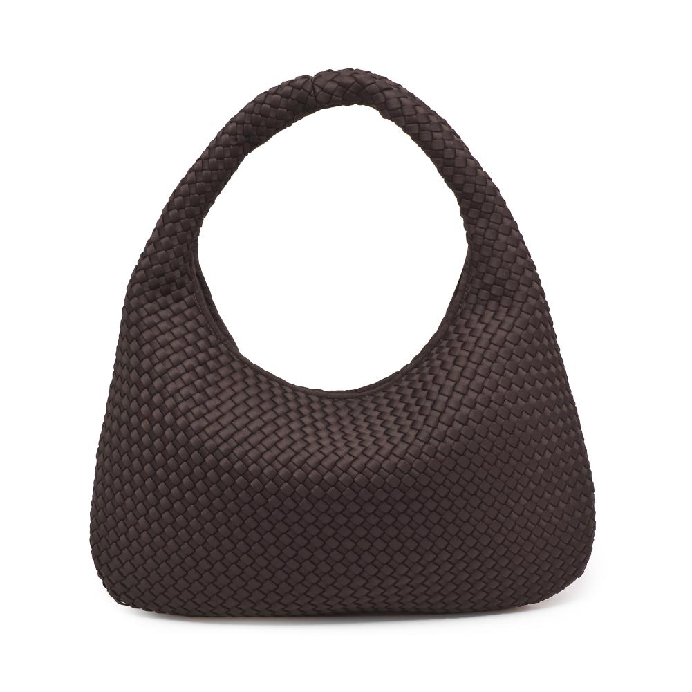 Product Image of Sol and Selene Dare to Dream - Large Woven Neoprene Hobo 841764110938 View 3 | Chocolate