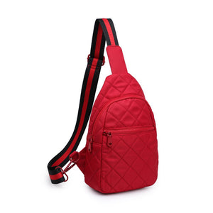 Product Image of Sol and Selene Motivator Sling Backpack 841764107938 View 6 | Red