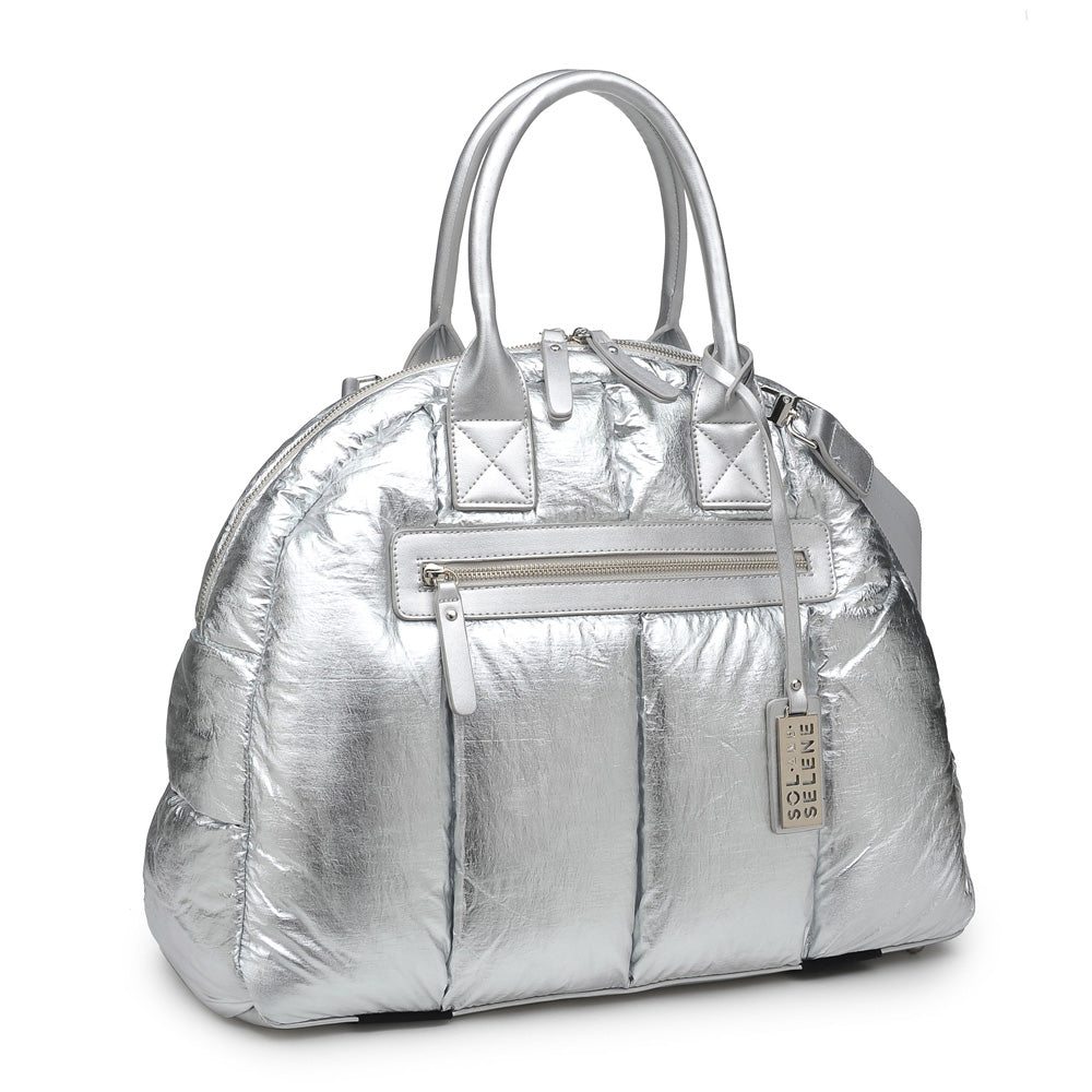 Product Image of Sol and Selene Flying High Satchel 841764102490 View 2 | Silver
