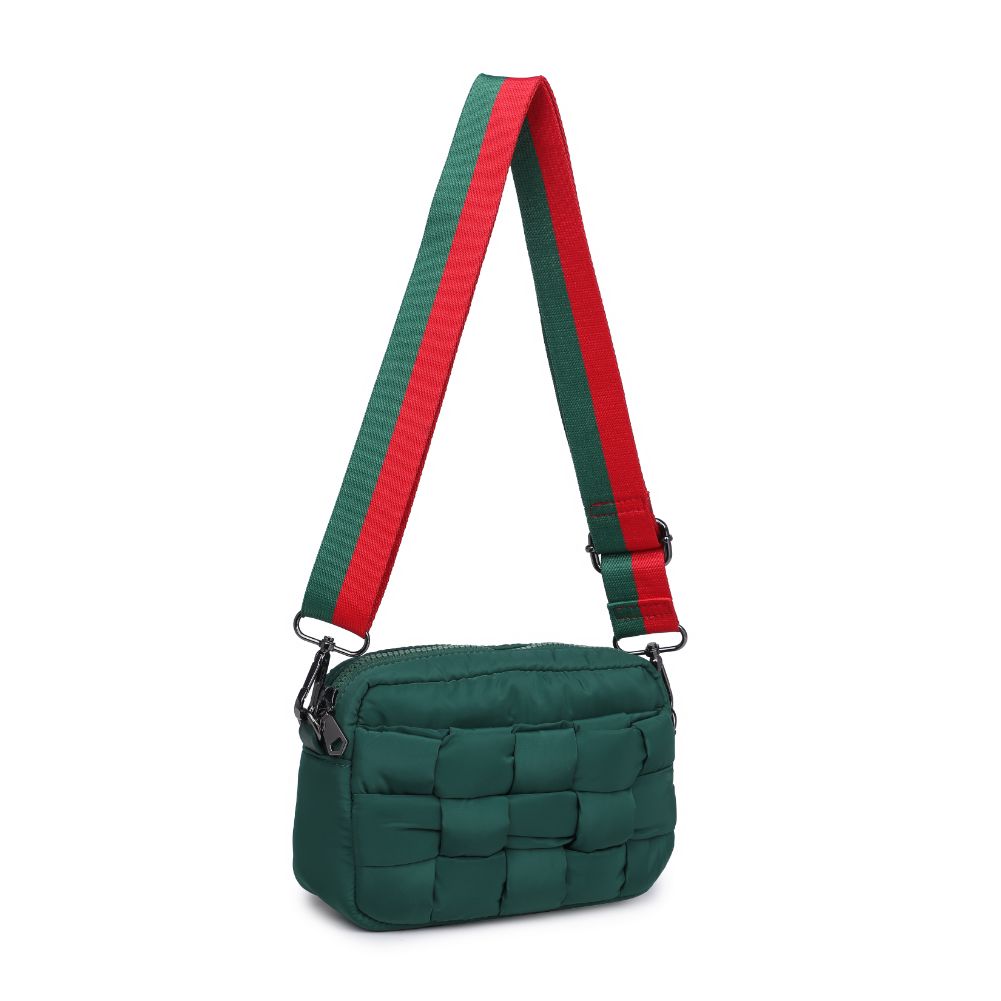 Product Image of Sol and Selene Inspiration - Woven Nylon Crossbody 841764107617 View 6 | Emerald