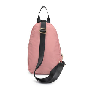 Product Image of Sol and Selene On The Go - Nylon Sling Backpack 841764106276 View 7 | Pastel Pink