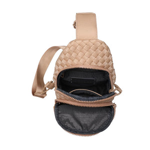 Sol and Selene Beyond The Horizon - Woven Neoprene Sling Backpack 841764108041 View 8 | Nude