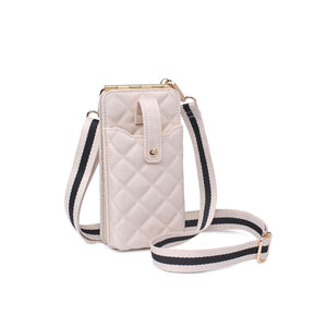 Product Image of Sol and Selene Duality - Quilted Cell Phone Crossbody 841764109352 View 6 | Cream