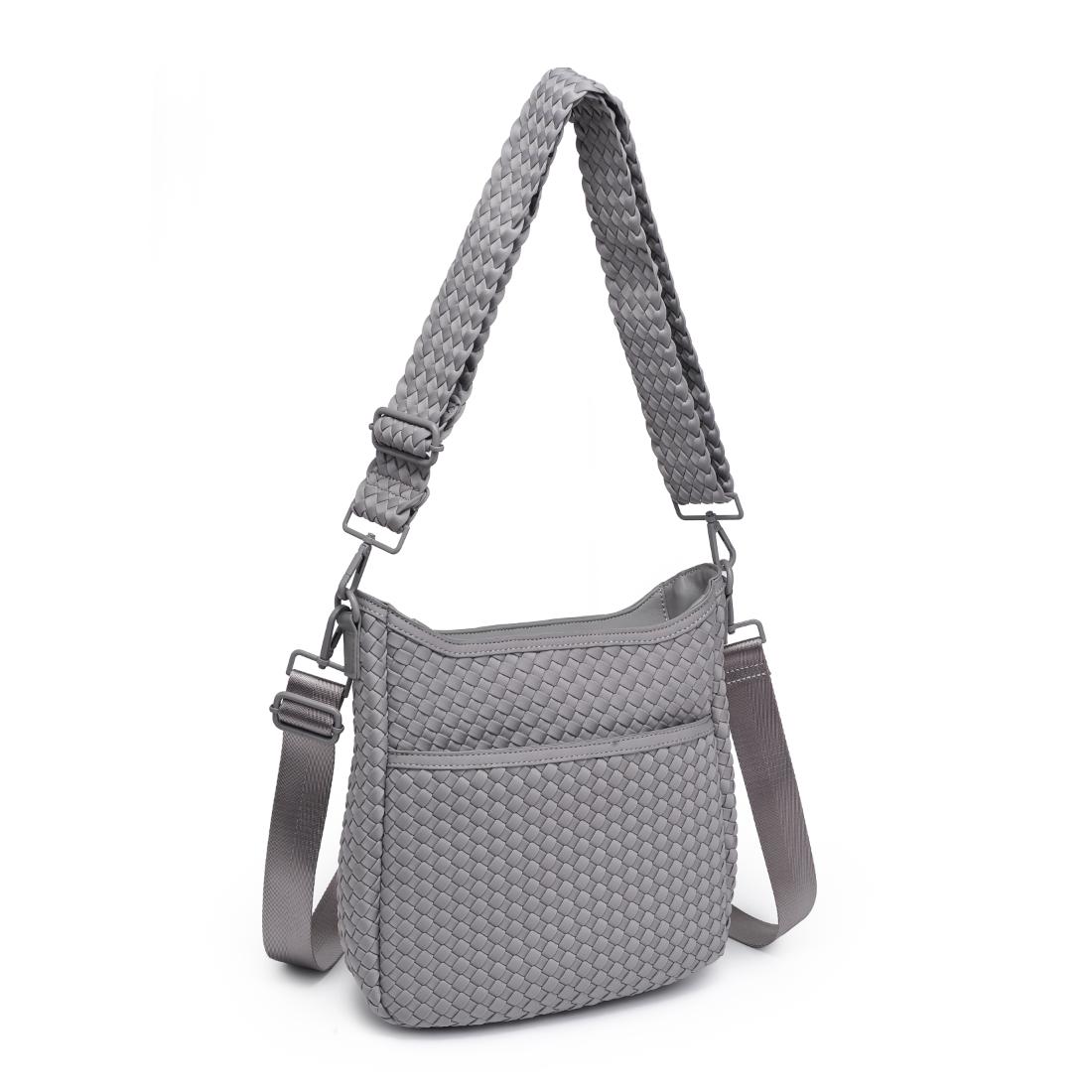 Product Image of Sol and Selene Kismet - Woven Neoprene Crossbody 841764111522 View 6 | Fog