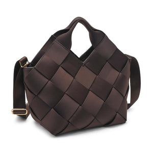 Sol and Selene Resilience - Woven Neoprene Tote 841764110129 View 6 | Chocolate