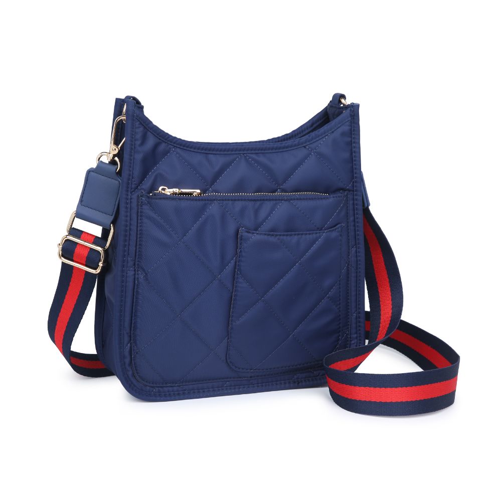 Product Image of Sol and Selene Motivator Messenger Crossbody 841764106788 View 7 | Navy