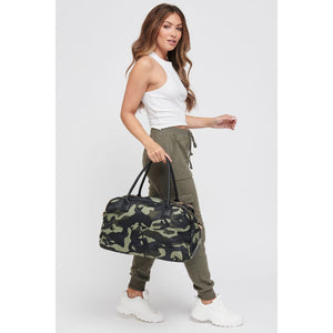 Woman wearing Camo Sol and Selene Secret Weapon Weekender 841764103336 View 2 | Camo