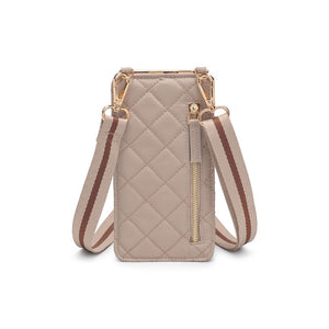 Product Image of Sol and Selene Duality - Quilted Cell Phone Crossbody 841764107488 View 7 | Nude