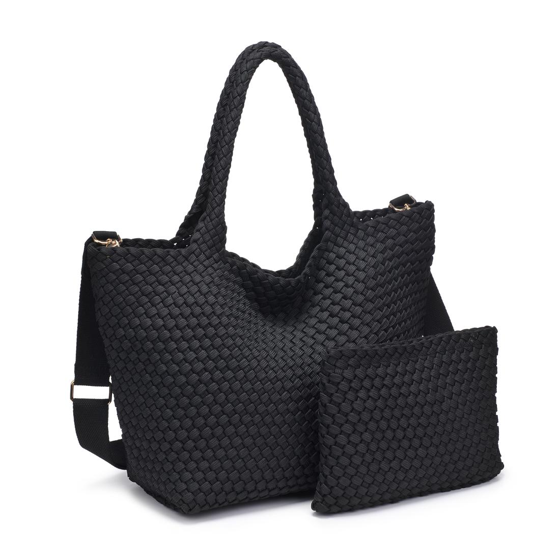 Product Image of Sol and Selene Sky&#39;s The Limit - Medium Sustainable Tote 841764111591 View 6 | Black