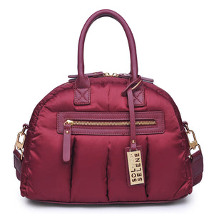 Product Image of Sol and Selene Flying High - Mini Satchel 841764101486 View 5 | Burgundy