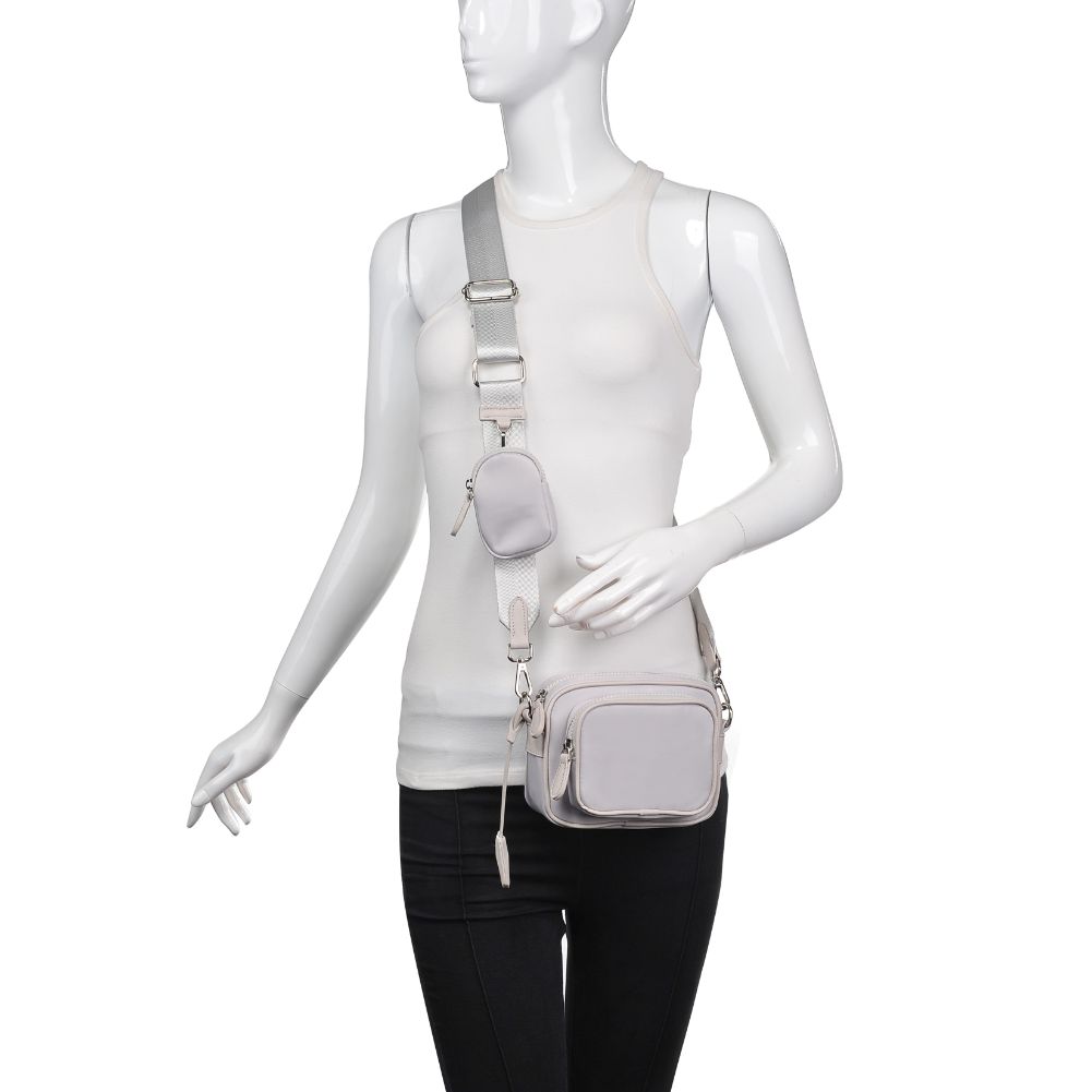 Product Image of Sol and Selene Traverse Crossbody 841764106382 View 5 | Dove Grey