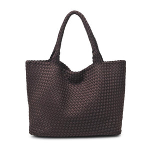 Sol and Selene Sky's The Limit - Large Tote 841764110242 View 7 | Chocolate