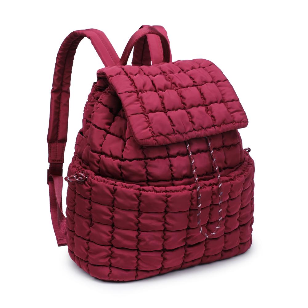 Product Image of Sol and Selene Vitality Backpack 841764110662 View 6 | Burgundy