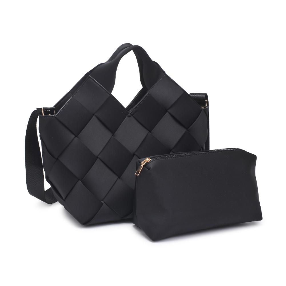 Sol and Selene Resilience - Woven Neoprene Tote 841764108560 View 6 | Black