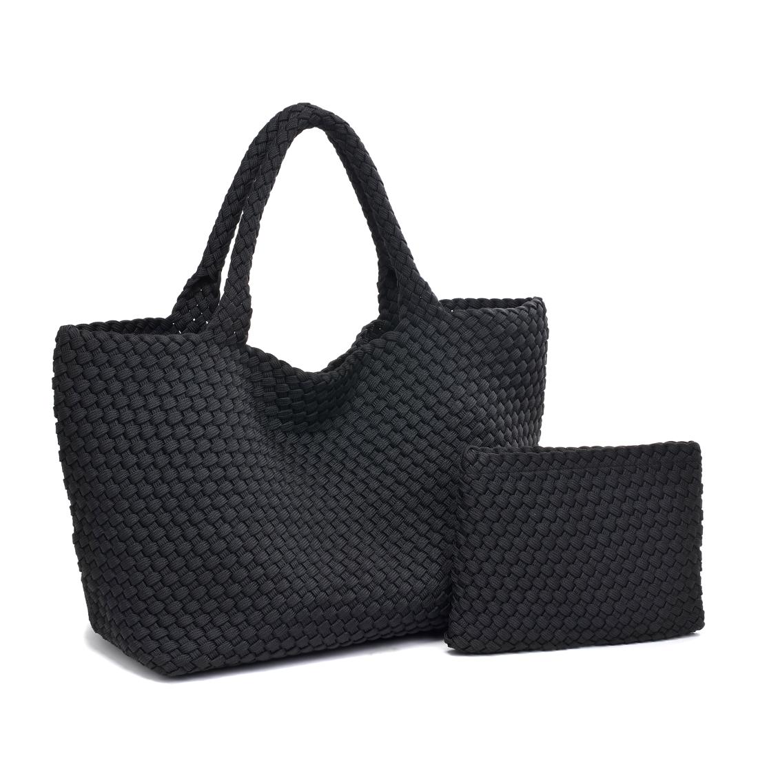 Product Image of Sol and Selene Sky&#39;s The Limit - Large Sustainable Tote 841764111553 View 6 | Black