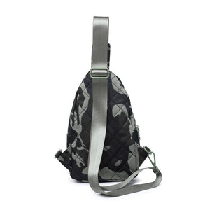 Product Image of Sol and Selene Motivator Sling Backpack 841764106870 View 7 | Green Camo