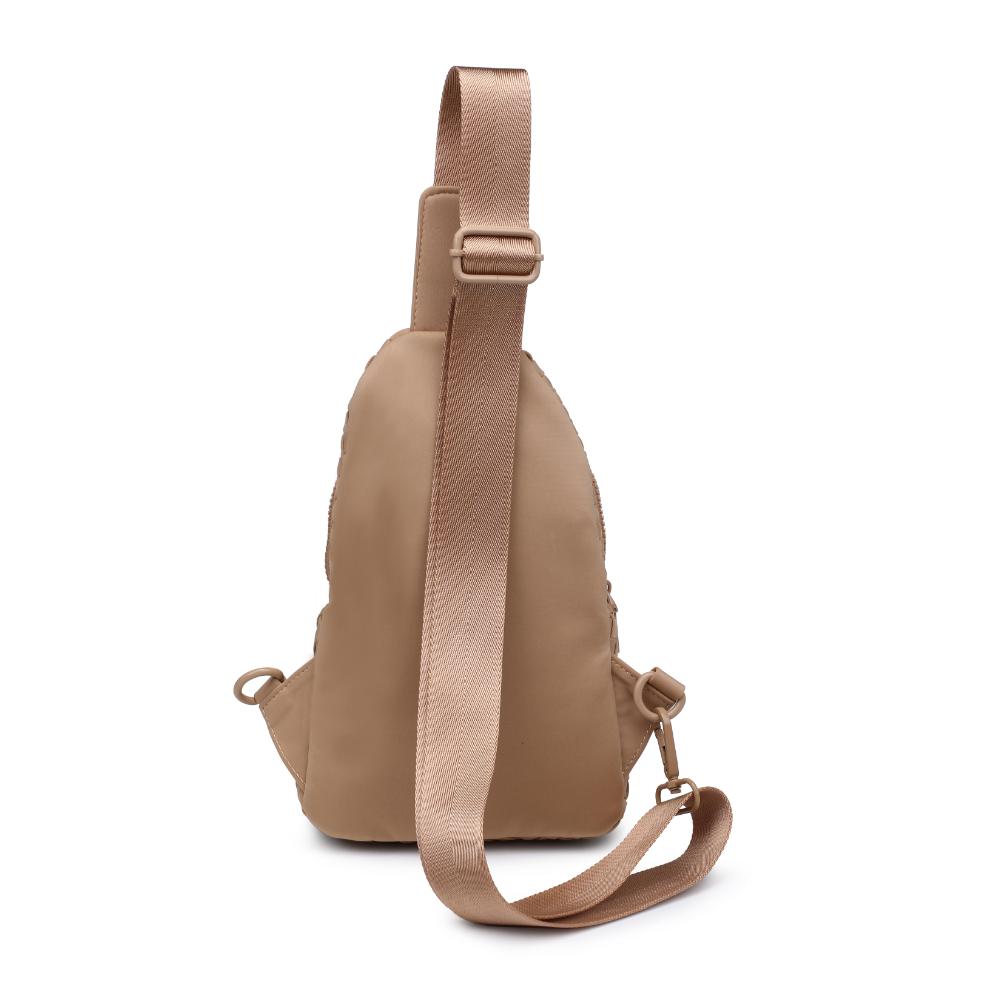 Sol and Selene Beyond The Horizon - Woven Neoprene Sling Backpack 841764108041 View 7 | Nude