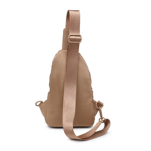 Sol and Selene Beyond The Horizon - Woven Neoprene Sling Backpack 841764108041 View 7 | Nude