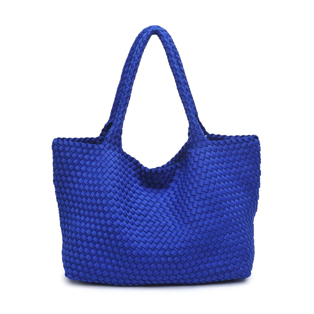 Sol and Selene Sky's The Limit - Large Tote 841764108249 View 5 | Royal Blue