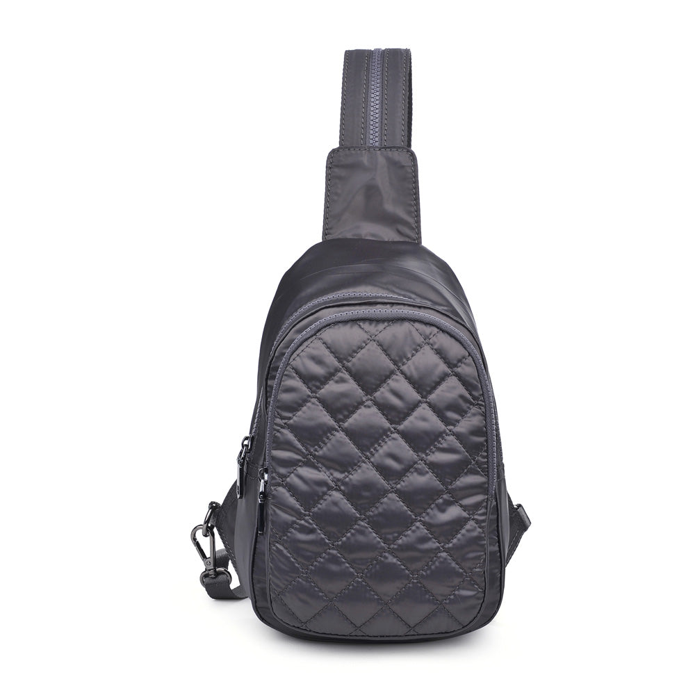 Product Image of Sol and Selene On The Run Sling Backpack 841764104425 View 5 | Charcoal