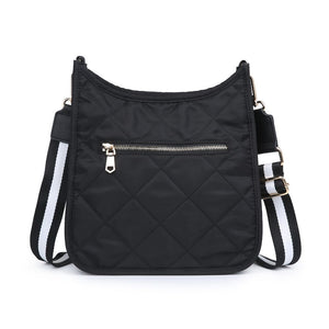 Product Image of Sol and Selene Motivator Messenger Crossbody 841764106771 View 7 | Black