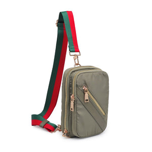 Product Image of Sol and Selene Accolade Sling Backpack 841764106429 View 6 | Sage